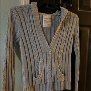 Aeropostale Women's Cable Knit Sweater